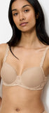 Gefütterter Bügel BH aus der Dessous-Serie aus Spitze AMOURETTE von der Marke Triumph, Farbe: skin, Seitenansicht