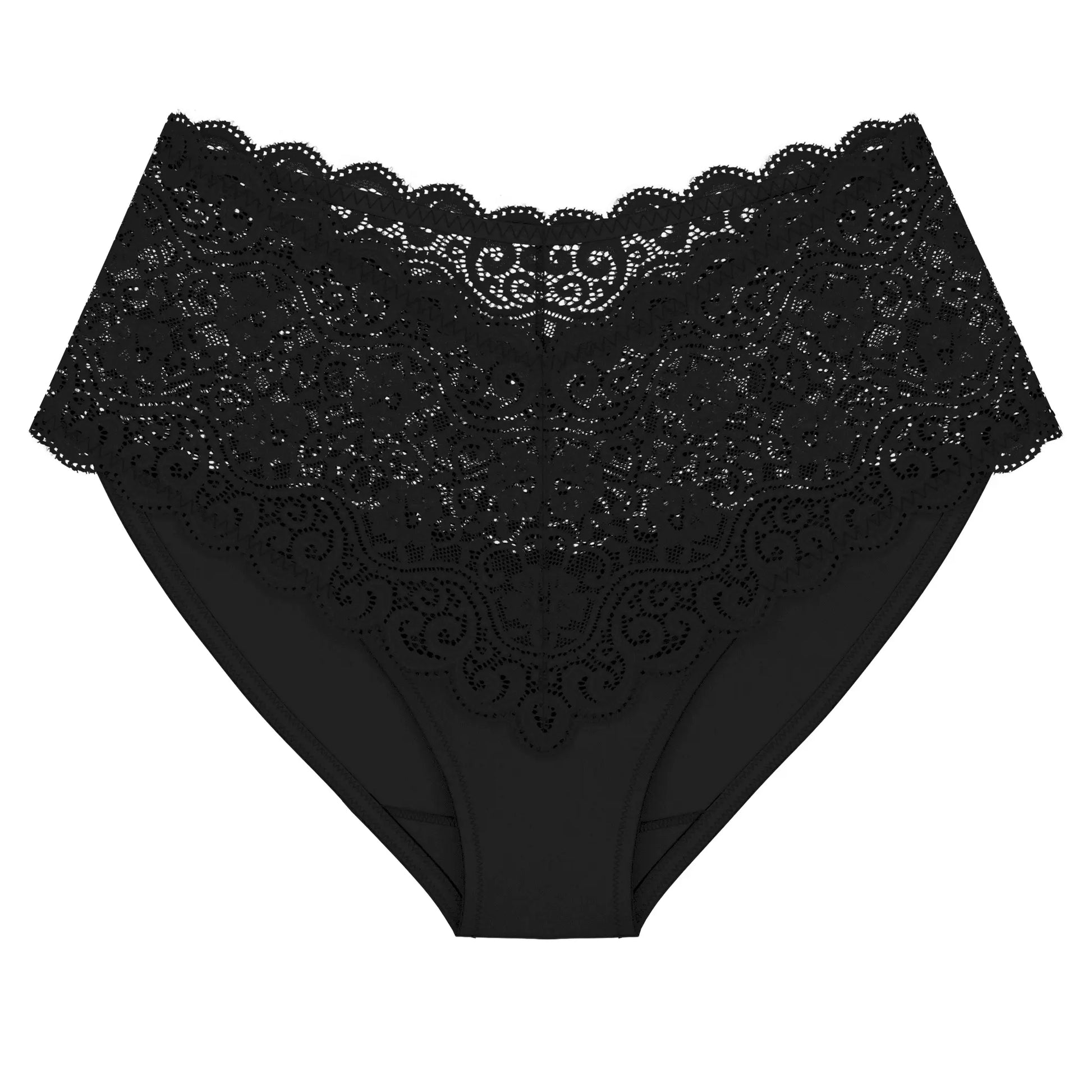 Maxi aus Spitze aus der Dessous-Serie AMOURETTE von der Marke Triumph, Farbe: black, Produktfoto