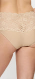 Maxi aus Spitze aus der Dessous-Serie AMOURETTE von der Marke Triumph, Farbe: skin, Rückansicht