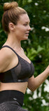 Sport BH aus der Sportwäsche-Serie AIR CONTROL DELTAPAD von der Marke Anita active, Farbe: orinoco, Seitenansicht