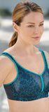 Sport BH aus der Sportwäsche-Serie AIR CONTROL DELTAPAD von der Marke Anita active, Farbe: flower vibes, Seitenansicht
