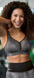 Sport BH aus der Sportwäsche-Serie AIR CONTROL DELTAPAD von der Marke Anita active, Farbe: bubble grey, Vorderansicht