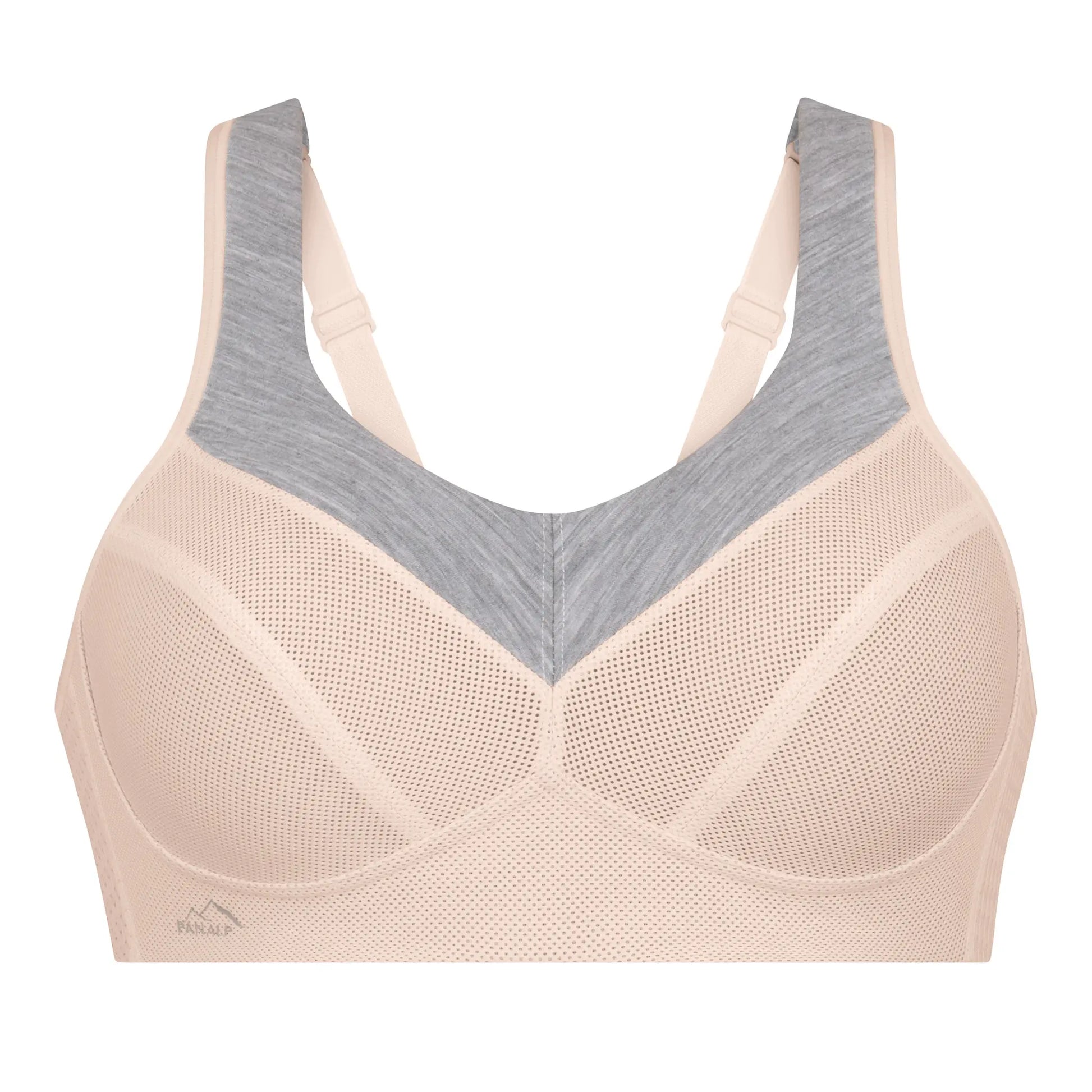 Sport BH aus der Sportunterwäsche-Serie PANALP WOOL von der Marke Anita active, Farbe: smart rose-melange, Produktfoto