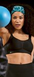Sport BH aus der Sportwäsche-Serie SMART CONTROL von der Marke Anita active, Farbe: schwarz, Seitenansicht