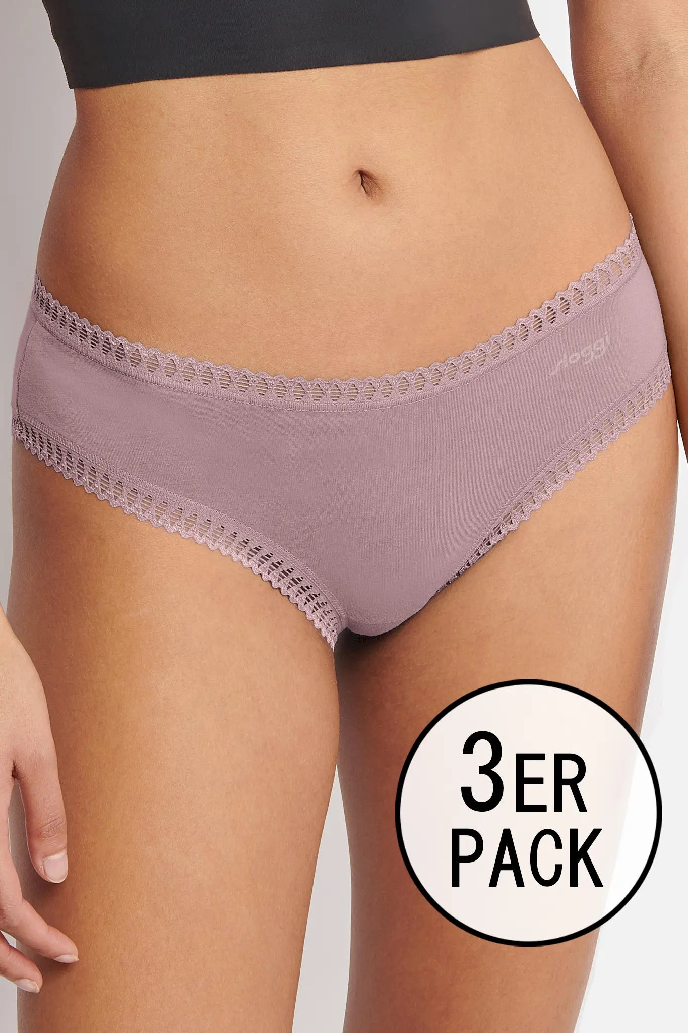 Hipster aus der Unterwäsche-Serie GO CRUSH von der Marke Sloggi, Farbe: multiple colours, Vorderansicht