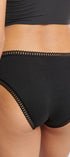 Mini Slip aus der Unterwäsche-Serie GO CRUSH von der Marke Sloggi, Farbe: blue-dark Combination, Rückansicht