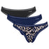 String aus der Unterwäsche-Serie GO CRUSH von der Marke Sloggi, Farbe: blue-dark Combination, Produktfoto