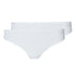 String im 2er Pack aus der Wäsche-Serie MICRO ADVANTAGE von der Marke Skiny, white, Produktfoto