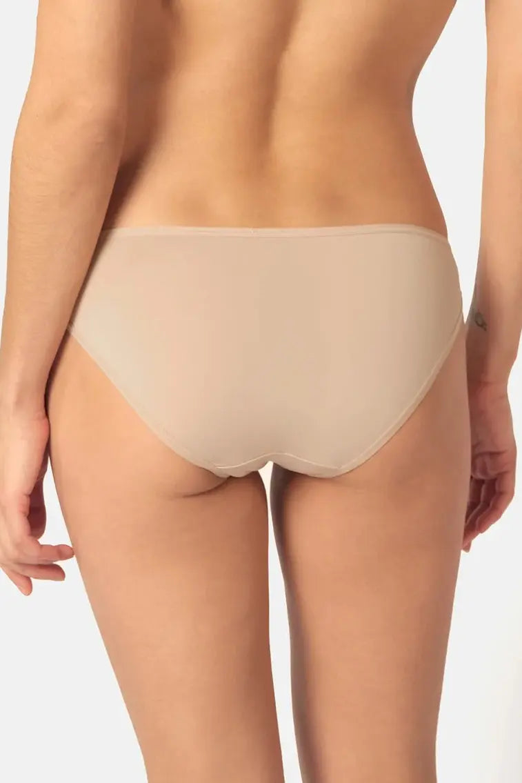 Rio Slip im 2er Pack aus der Wäsche-Serie ADVANTAGE MICRO von der Marke Skiny, beige, Rückansicht