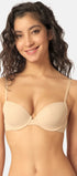 Schalen-BH aus der Unterwäsche-Serie ADVANTAGE MICRO von der Marke Skiny, beige, Vorderansicht