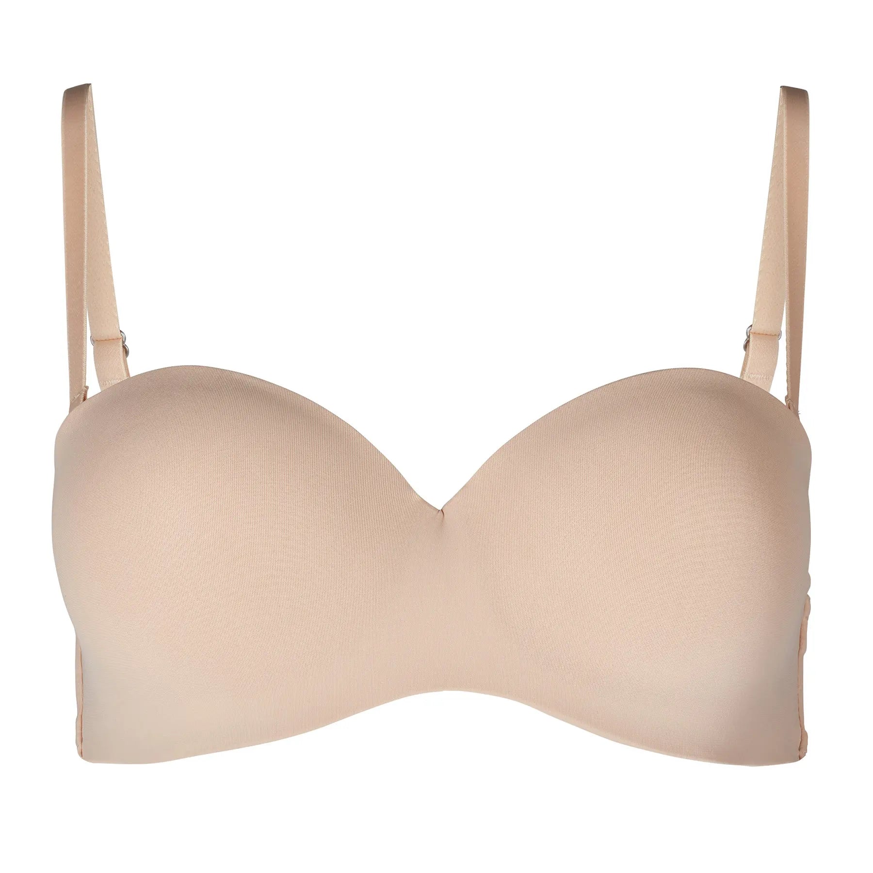 Bandeau-BH aus der Unterwäsche-Serie ADVANTAGE MICRO von der Marke Skiny, Farbe: beige, Produktfoto