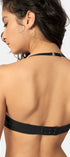 Schalen-BH aus der Unterwäsche-Serie ADVANTAGE MICRO von der Marke Skiny, black, Rückansicht Neckholder