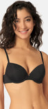 Schalen-BH aus der Unterwäsche-Serie ADVANTAGE MICRO von der Marke Skiny, black, Vorderansicht