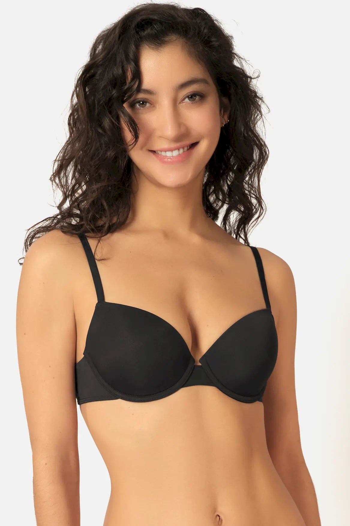 Schalen-BH aus der Unterwäsche-Serie ADVANTAGE MICRO von der Marke Skiny, black, Vorderansicht