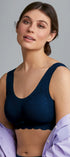Bralette aus der Wäsche-Serie ESSENTIALS LACE von der Marke Anita, Farbe: maritim blue, Seitenansicht
