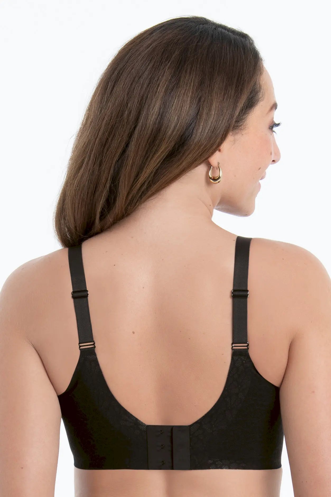 Bralette aus der Wäsche-Serie ESSENTIAL SMART von der Marke Anita, Farbe: schwarz, Rückansicht