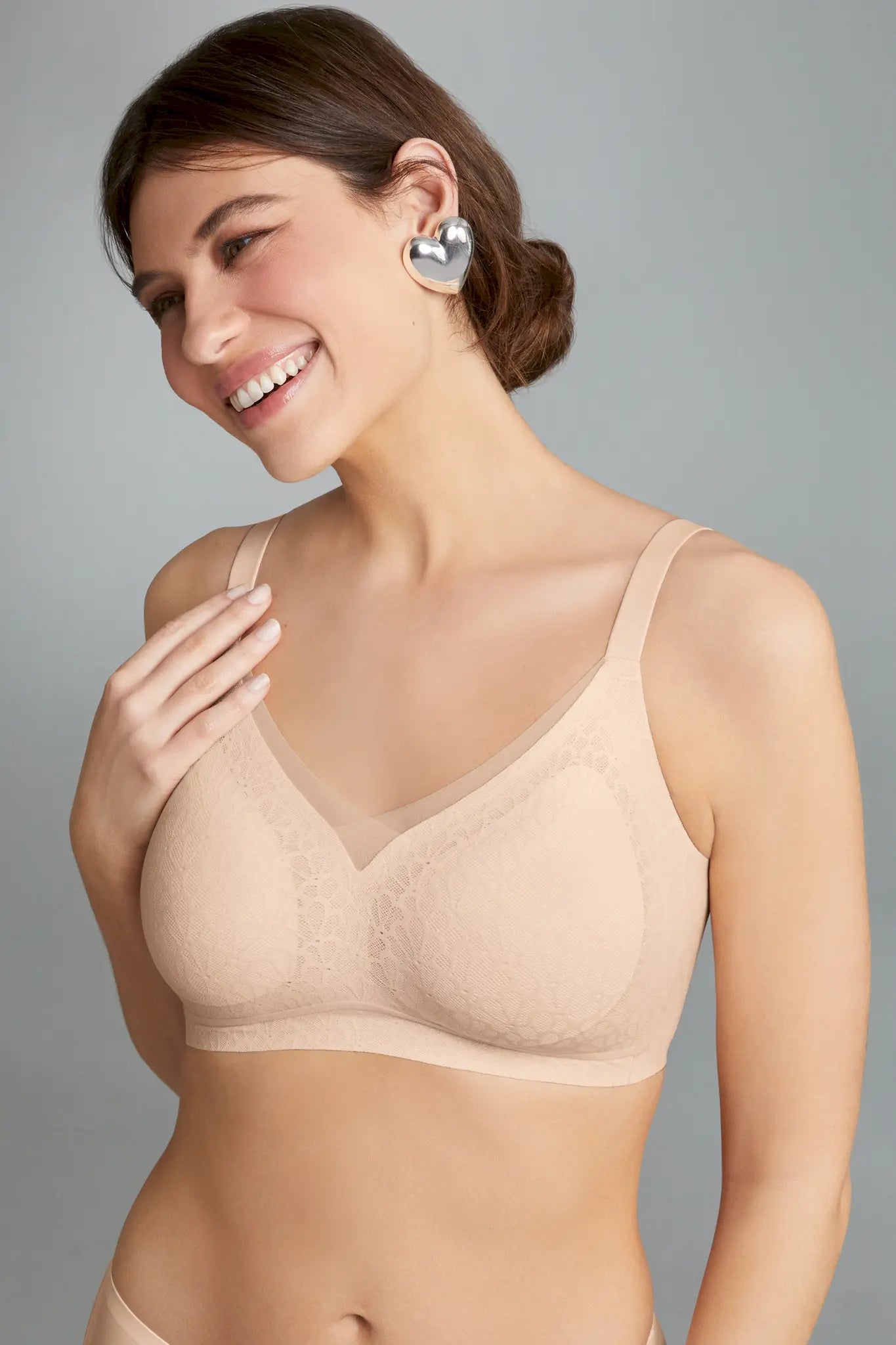 Bralette aus der Wäsche-Serie ESSENTIAL SMART von der Marke Anita, Farbe: smart rose, Vorderansicht