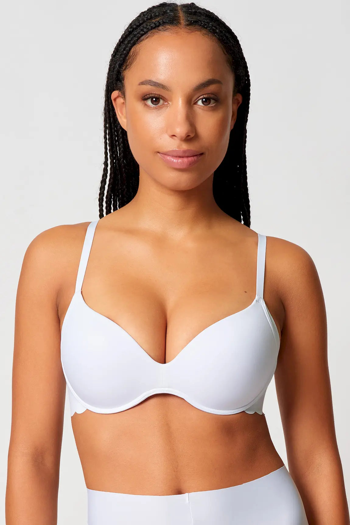 Push-up BH aus der Wäsche-Serie SENSATION von der Marke Skiny, Farbe: white, Vorderansicht