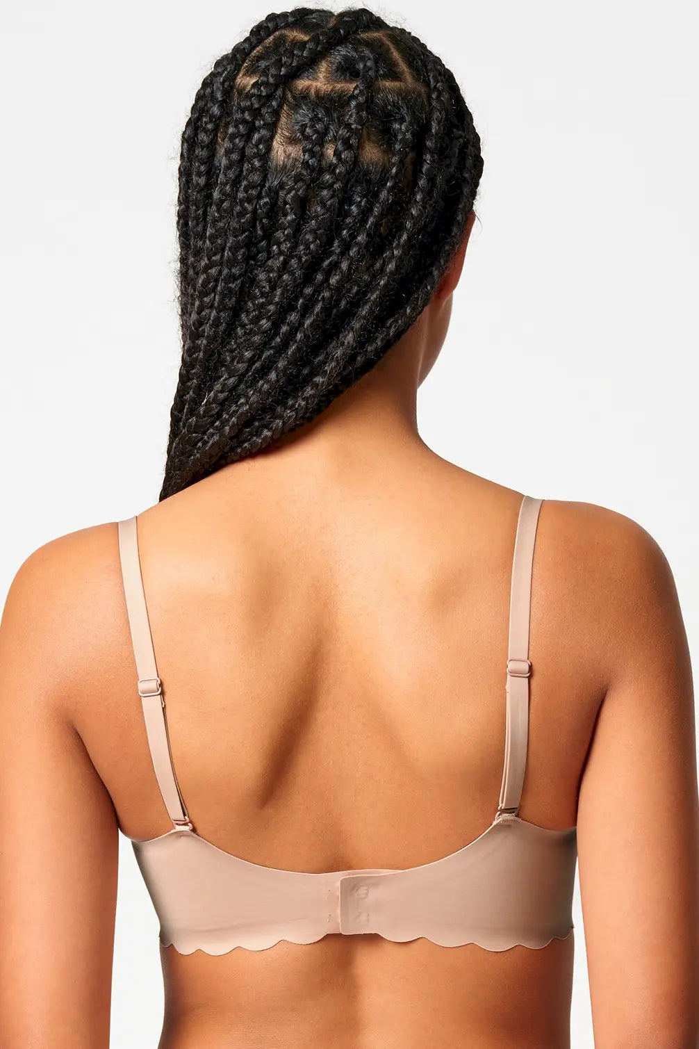 Push-up BH aus der Wäsche-Serie SENSATION von der Marke Skiny, Farbe: beige, Rückansicht