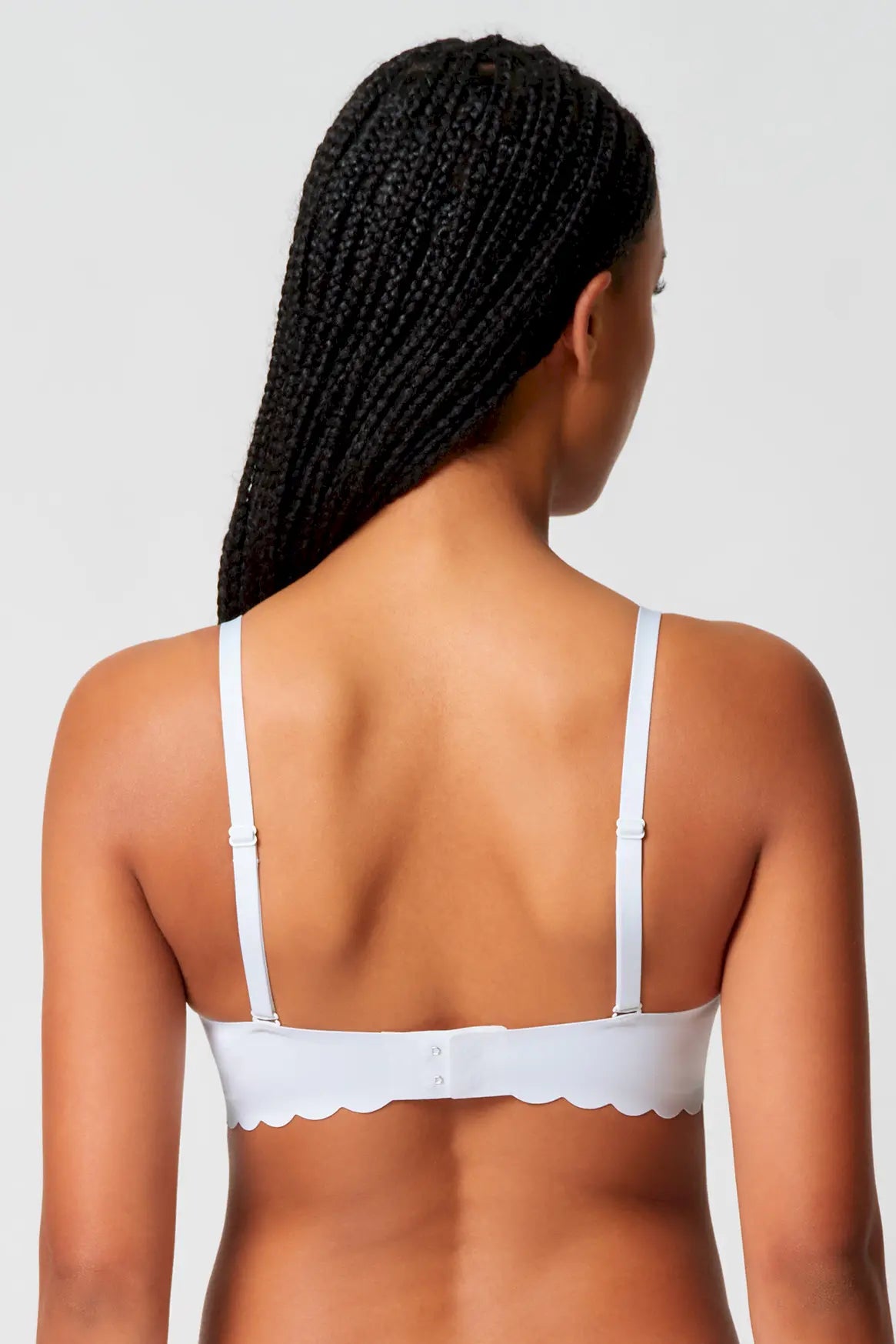 Triangel BH aus der Wäsche-Serie SENSATION von der Marke Skiny, Farbe: white, Rückansicht