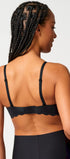 Triangel BH aus der Wäsche-Serie SENSATION von der Marke Skiny, Farbe: black, Rückansicht