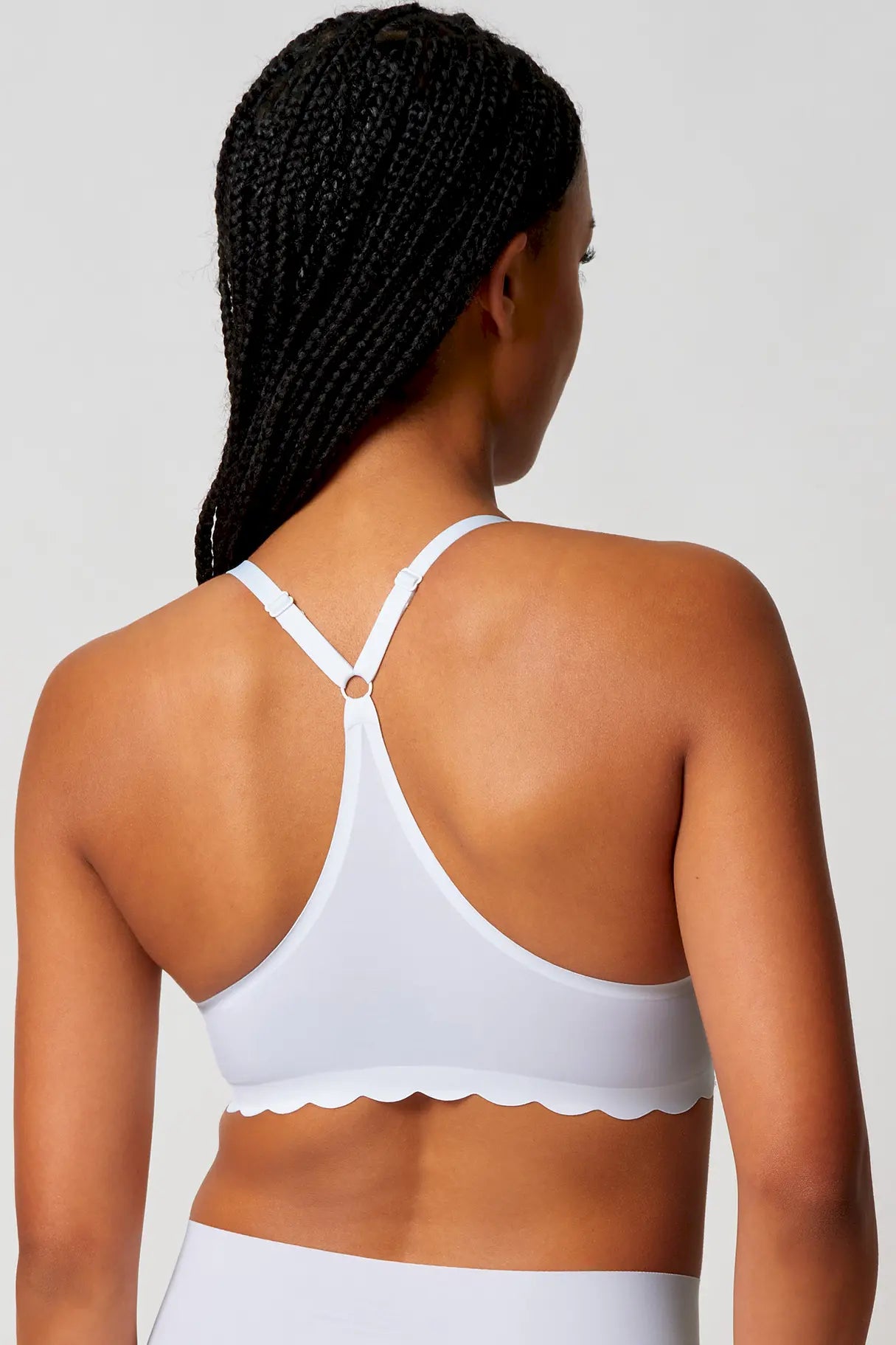 BH mit Frontverschluss aus der Wäsche-Serie SENSATION von der Marke Skiny, Farbe: white, Rückansicht