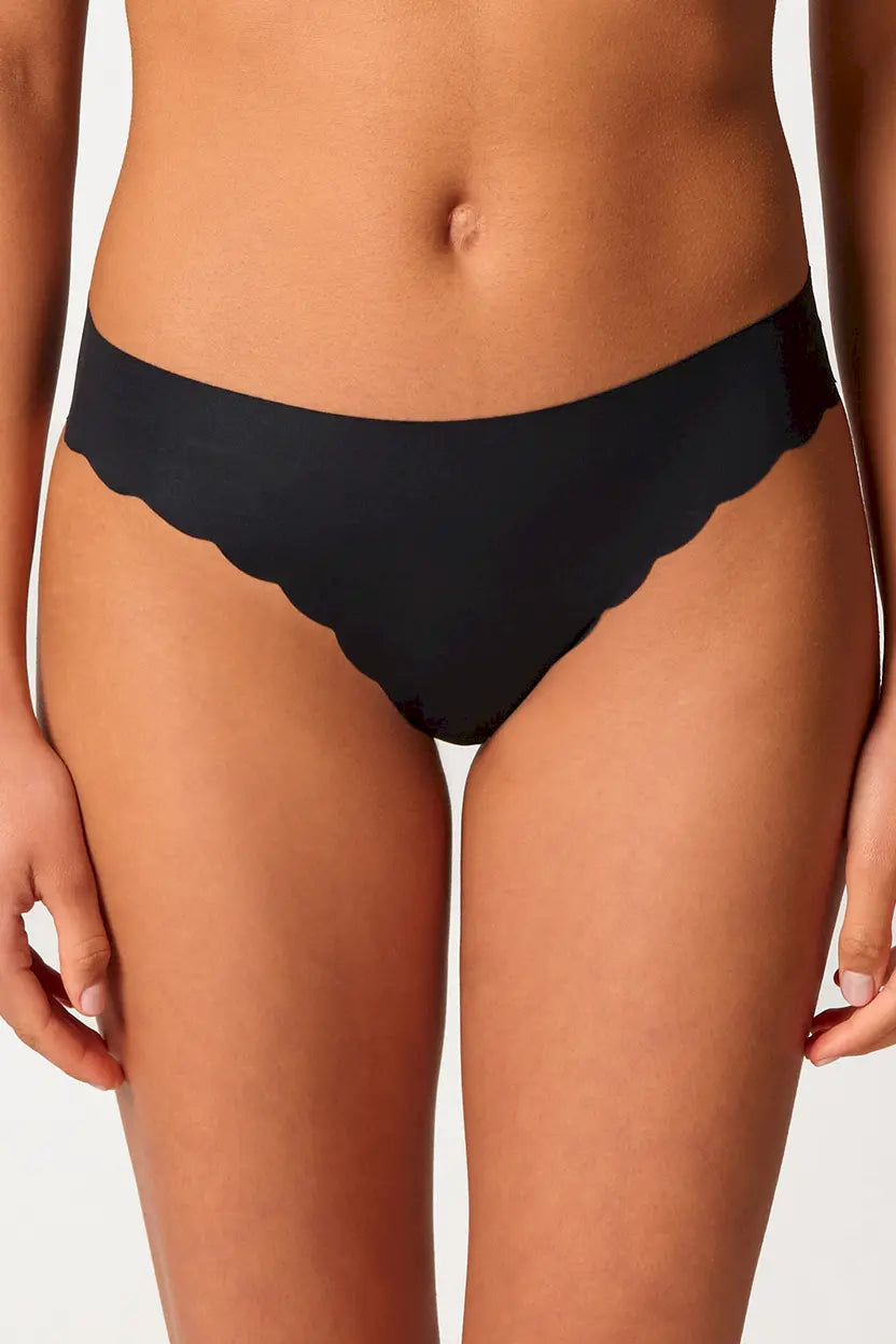 Rio Slip aus der Wäsche-Serie SENSATION von der Marke Skiny, Farbe: black, Vorderansicht