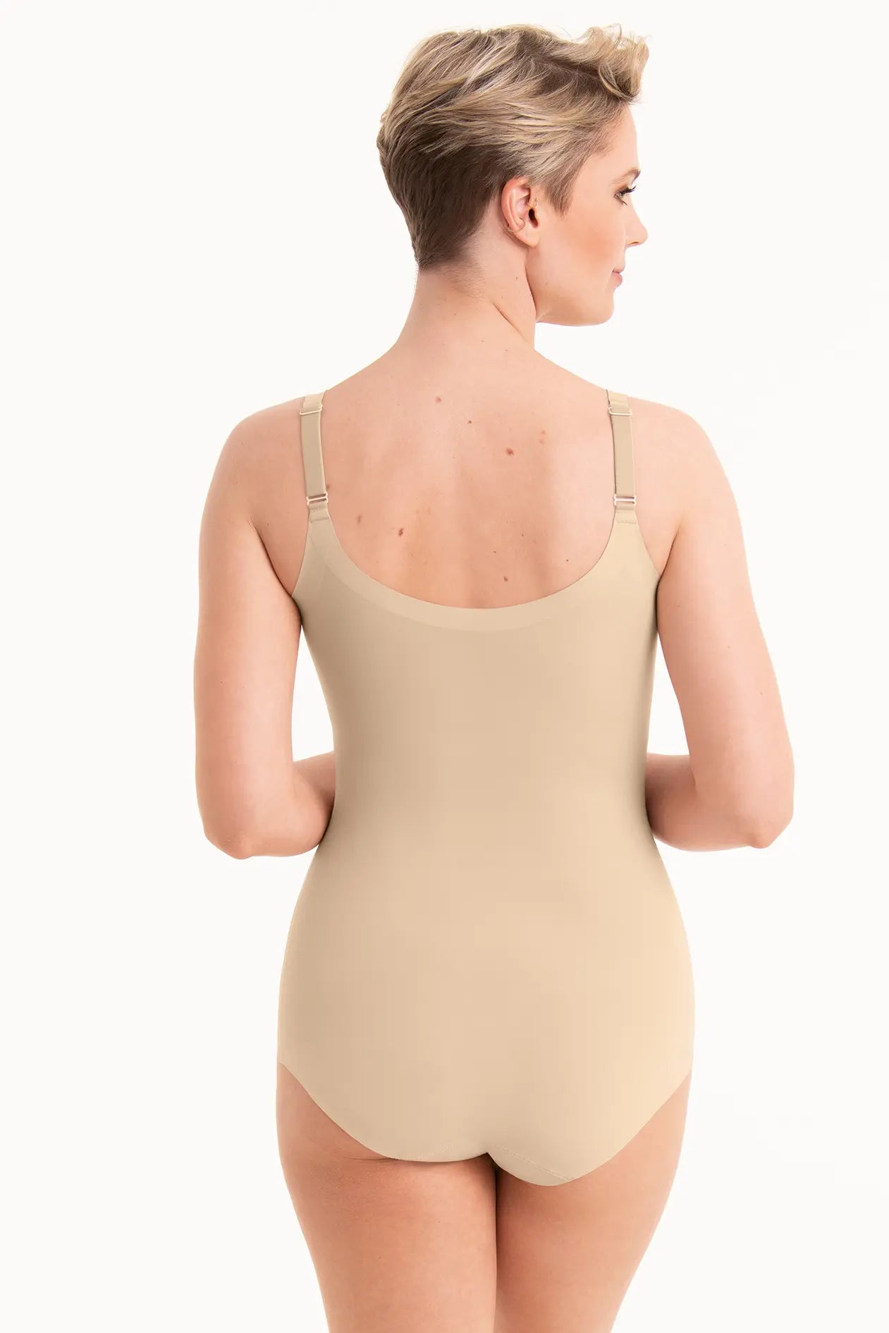 Body aus der Wäsche-Serie ESSENTIALS von der Marke Anita, Farbe: desert, Rückansicht