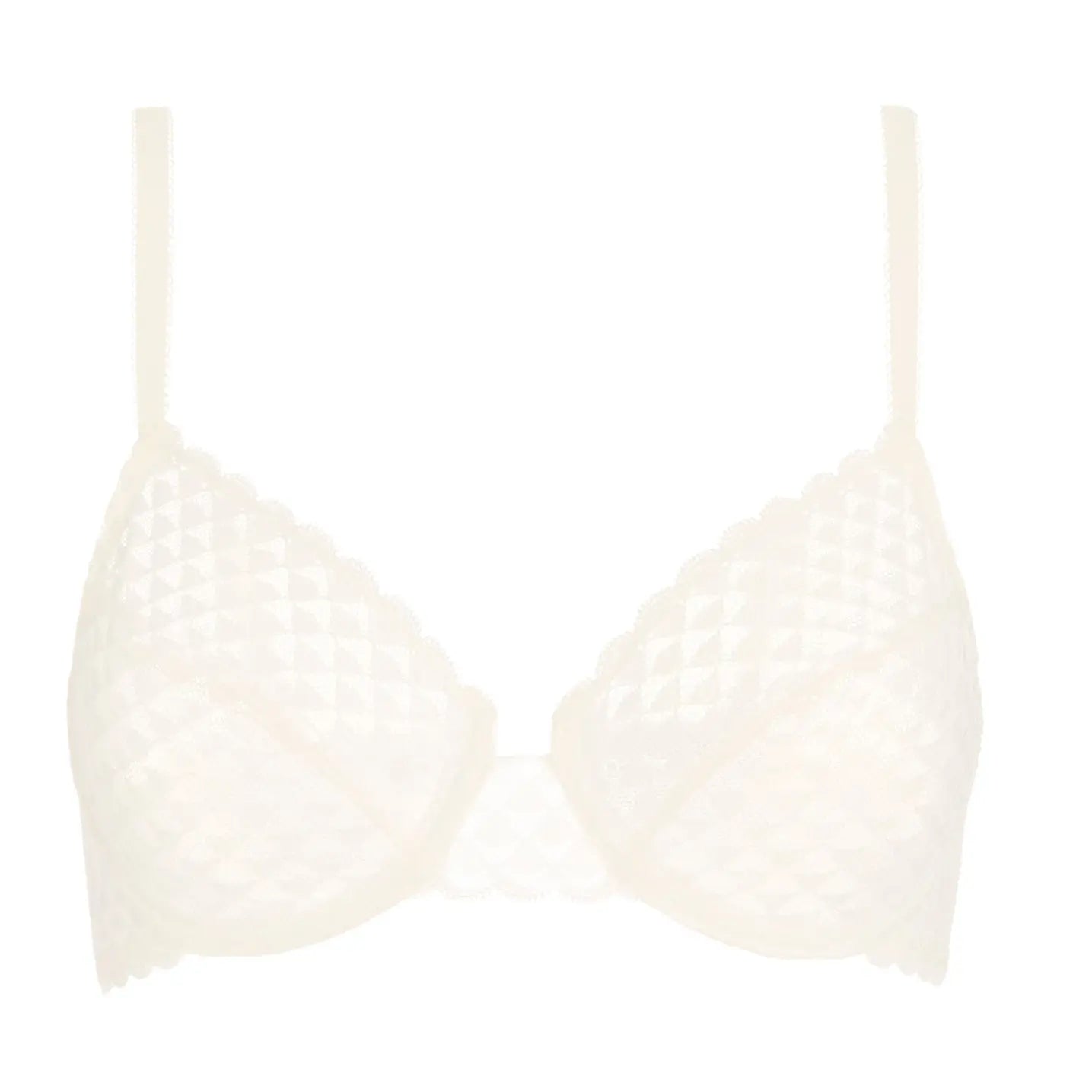 Bügel-BH aus der Wäsche-Serie SUBTILE von der Marke Simone Perele, Farbe: naturel, Produktfoto