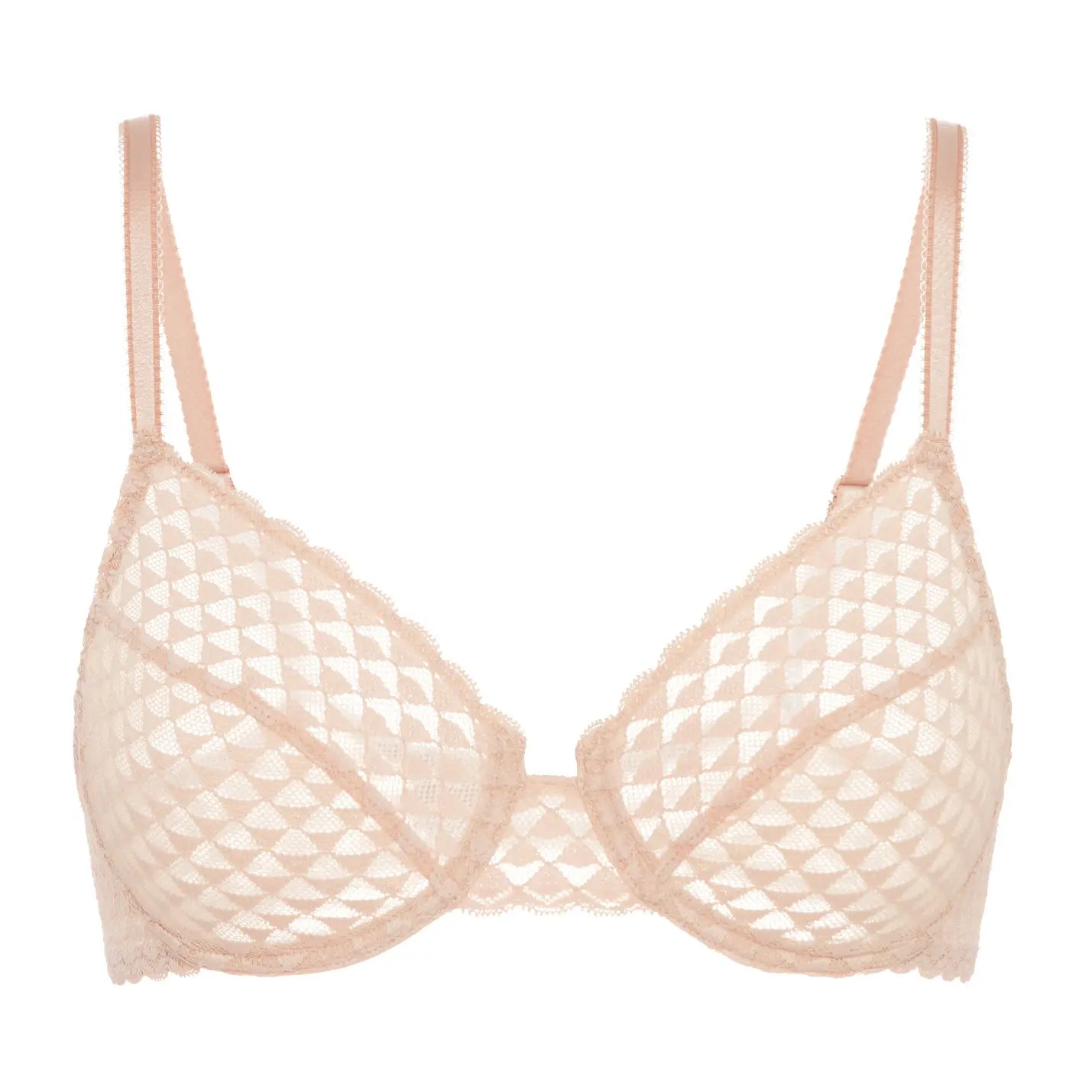 Bügel-BH aus der Wäsche-Serie SUBTILE von der Marke Simone Perele, Farbe: skin rose, Produktfoto