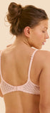 Spacer-BH aus der Wäsche-Serie SUBTILE für Damen von der Marke Simone Perele, Farbe: puder, Rückansicht