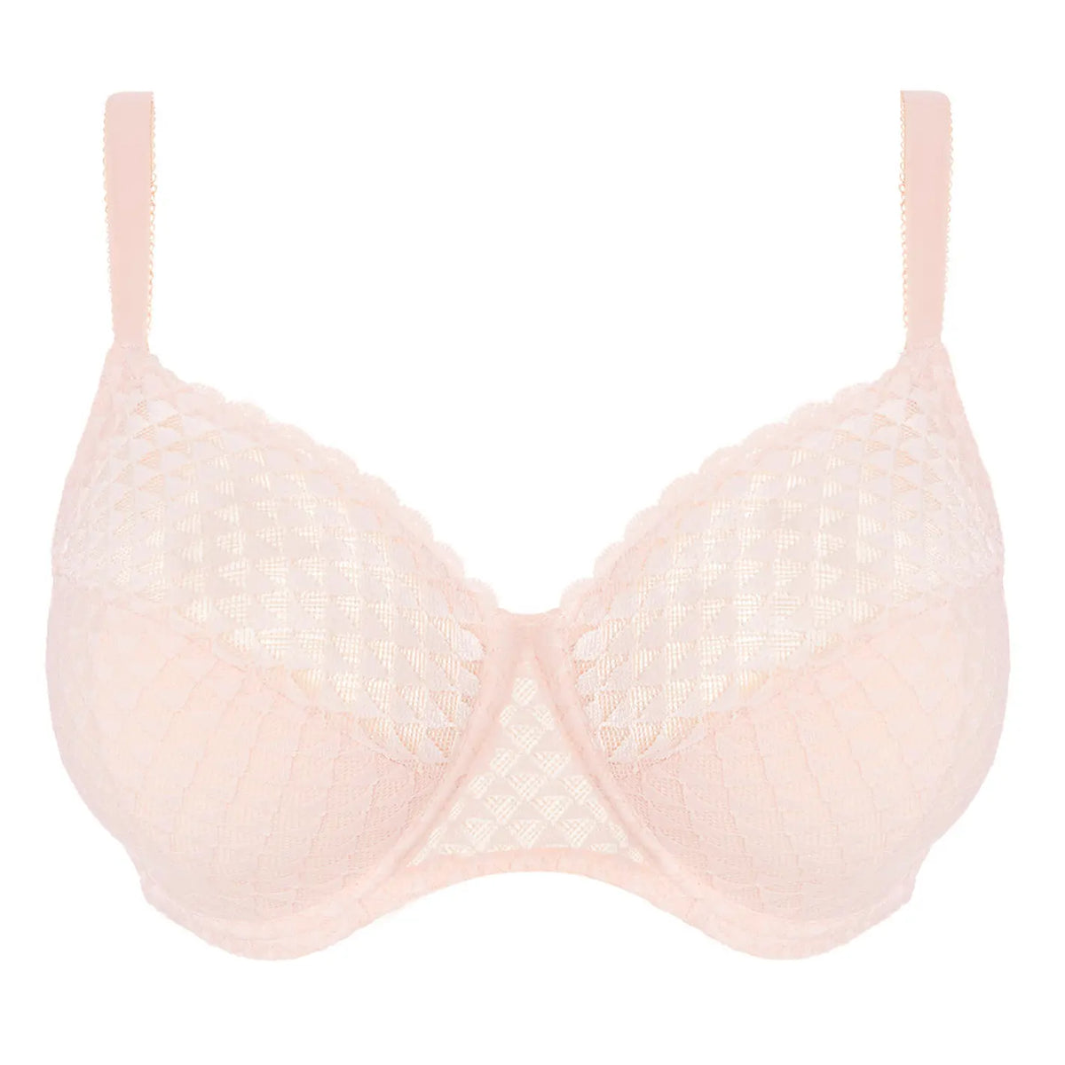 Vollschalen-BH mit extra Halt aus der Wäsche-Serie SUBTILE für Damen von der Marke Simone Perele, Farbe: puder, Produktfoto