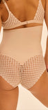 Taillenmieder für Damen aus der Wäsche-Serie SUBTILE von der Marke Simone Perele, Farbe: skin rose, Rückansicht