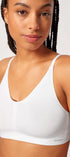 Soft BH aus der Wohlfühlwäsche-Serie SMARTOUCH von der Marke Skiny, Farbe: white, Detailansicht