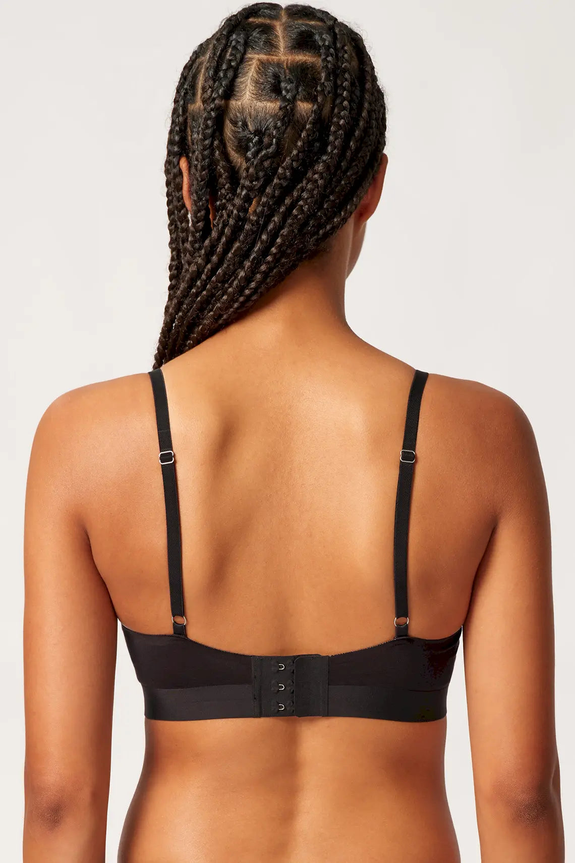 Soft BH aus der Wohlfühlwäsche-Serie SMARTOUCH von der Marke Skiny, Farbe: black, Rückansicht