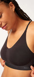 Soft BH aus der Wohlfühlwäsche-Serie SMARTOUCH von der Marke Skiny, Farbe: black, Seitenansicht