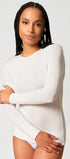 Langarmshirt aus der Wohlfühlwäsche-Serie CASHMEREDELUXE von der Marke Skiny, Farbe: ivory, Vorderansicht