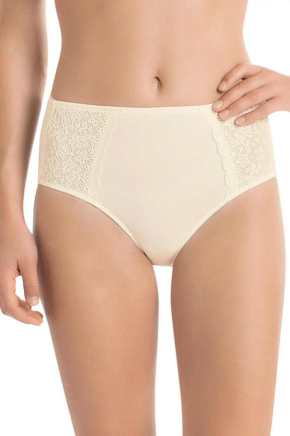 Taillenslip Dessous-Serie HAVANNA von der Marke Anita, Farbe: crystal, Vorderansicht