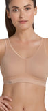 Sport BH aus der Sportunterwäsche-Serie LIGHT & FIRM von der Marke Anita active, Farbe: deep sand, Vorderansicht
