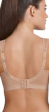 Sport BH aus der Sportunterwäsche-Serie LIGHT & FIRM von der Marke Anita active, Farbe: deep sand, Rückansicht
