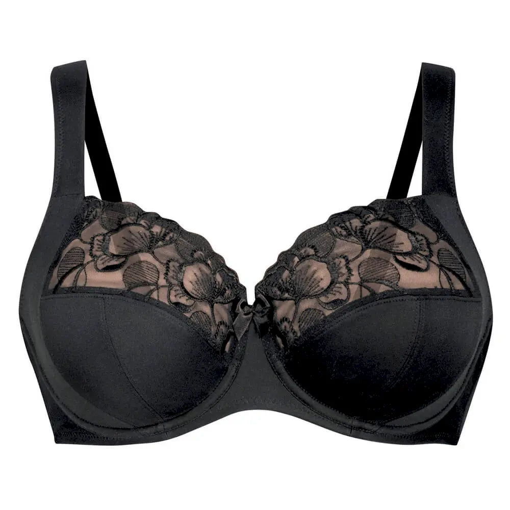 Komfort BH mit Bügel aus der Damenunterwäsche-Serie LUCIA von der Marke Anita, Farbe: schwarz, Produktfoto