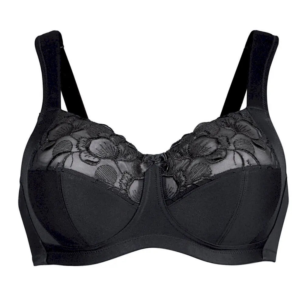 Komfort BH aus der femininen Wäsche-Serie- LUCIA von der Marke Anita, Farbe: schwarz, Produktfoto