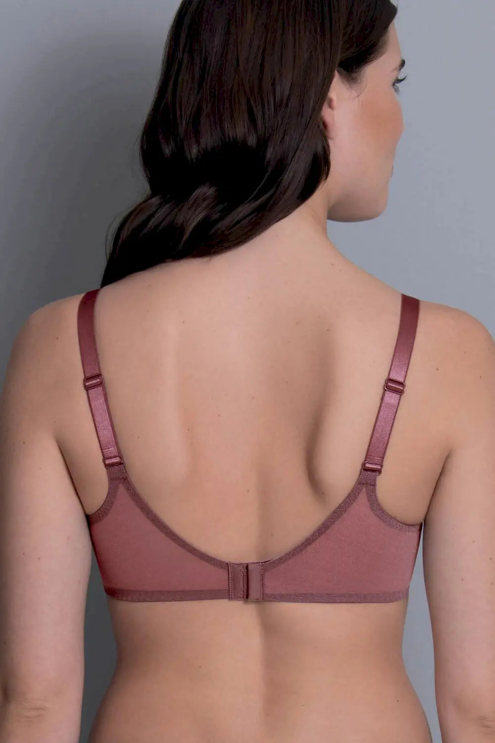 Still BH aus der Umstandsdessous-Serie FLEUR von der Marke Anita maternity, Farbe: berry, Rückansicht