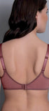 Still BH aus der Umstandsdessous-Serie FLEUR von der Marke Anita maternity, Farbe: berry, Rückansicht