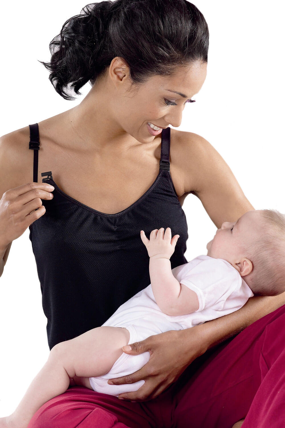 Still Top (90D, schwarz) - MATERNITY Anita