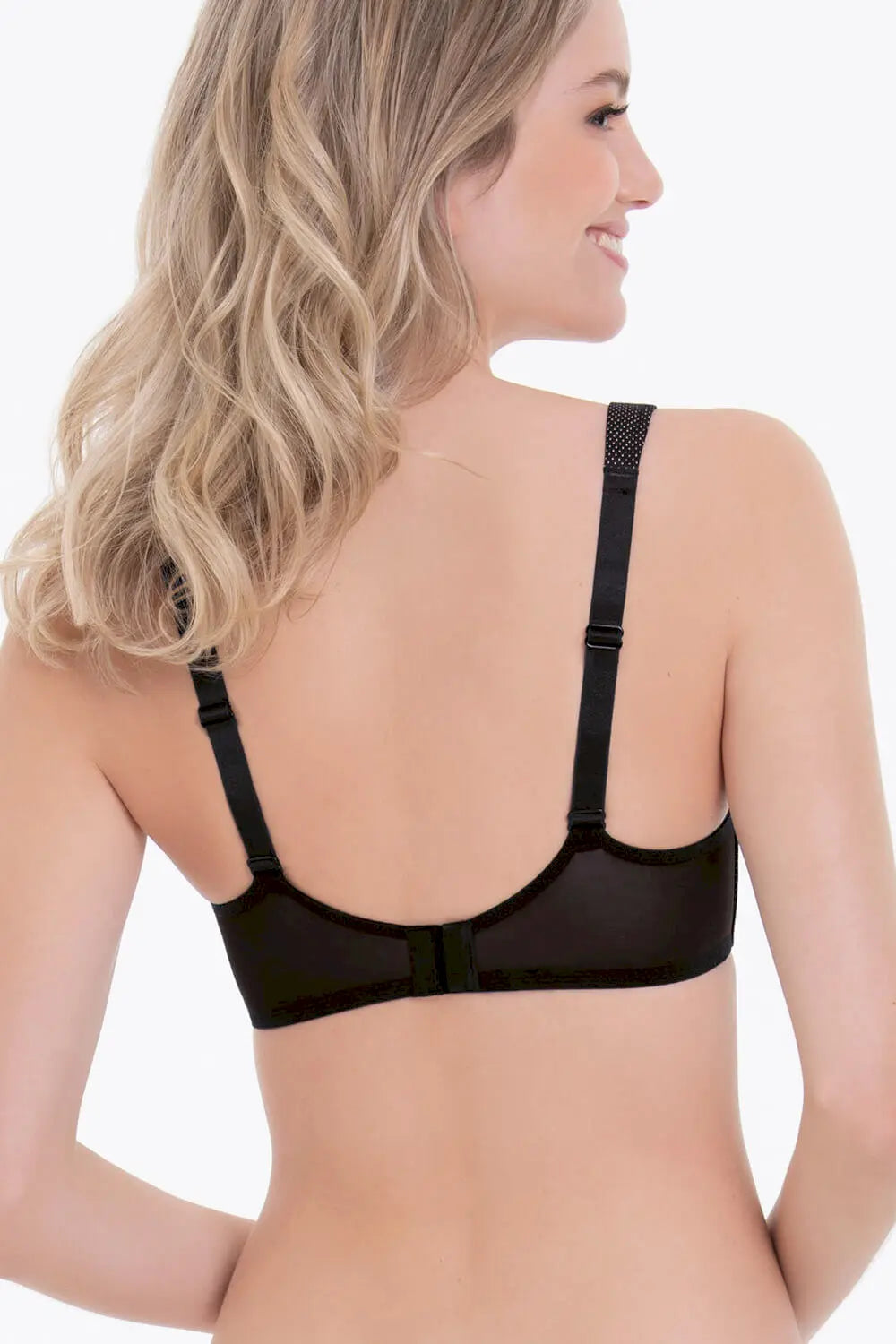 Still BH mit Bügel aus der Umstandswäsche-Serie MISS ORELY von der Marke Anita maternity, Farbe: schwarz, Rückansicht