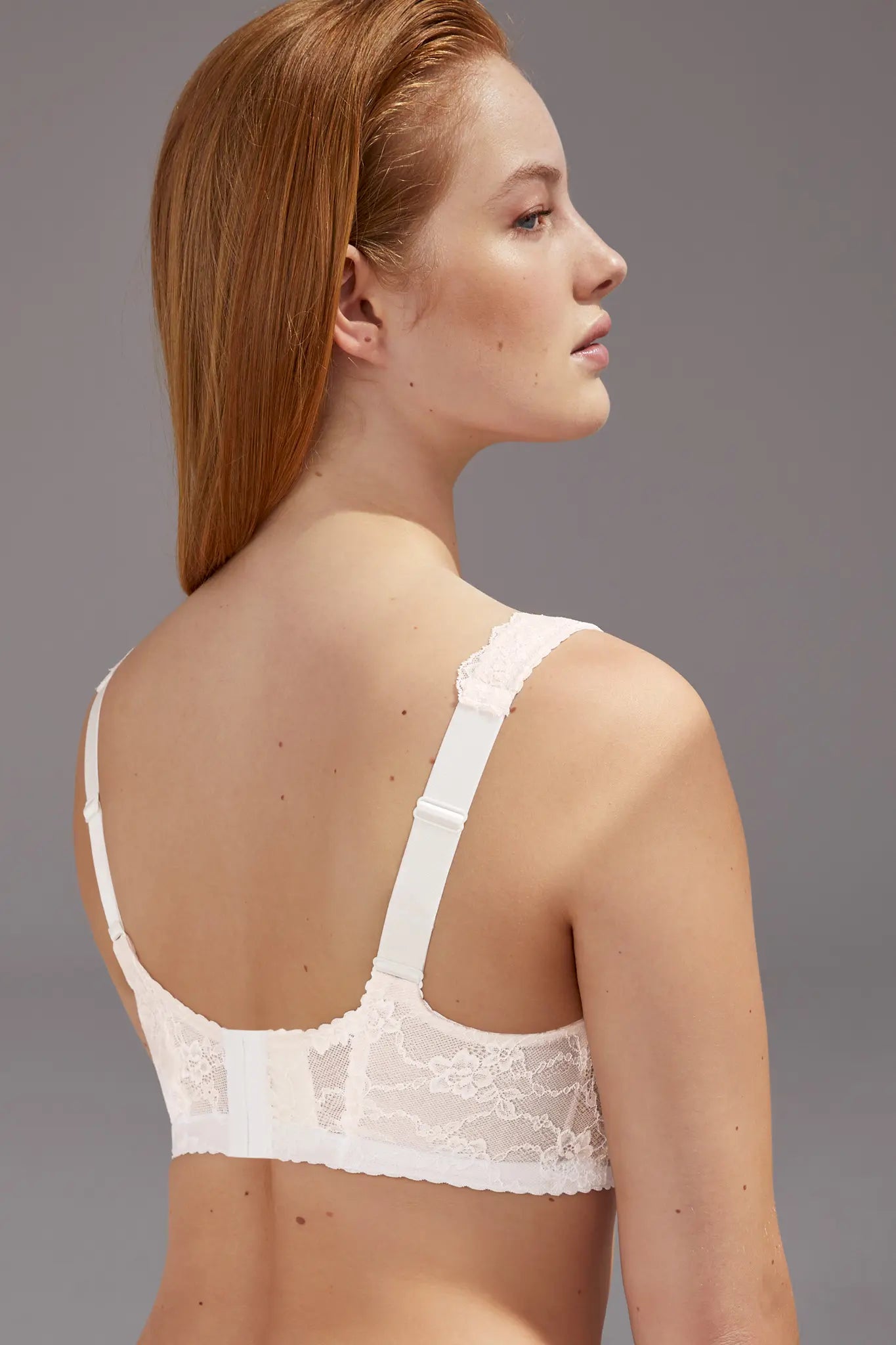 Komfort BH aus der Dessous-Serie BOBETTE von der Marke Rosa Faia, Farbe: crystal, Rückansicht