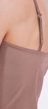 Shirt aus der Frauenunterwäsche-Serie SOFT ADAPT von der Marke Sloggi, Farbe: cacao, Detailansicht