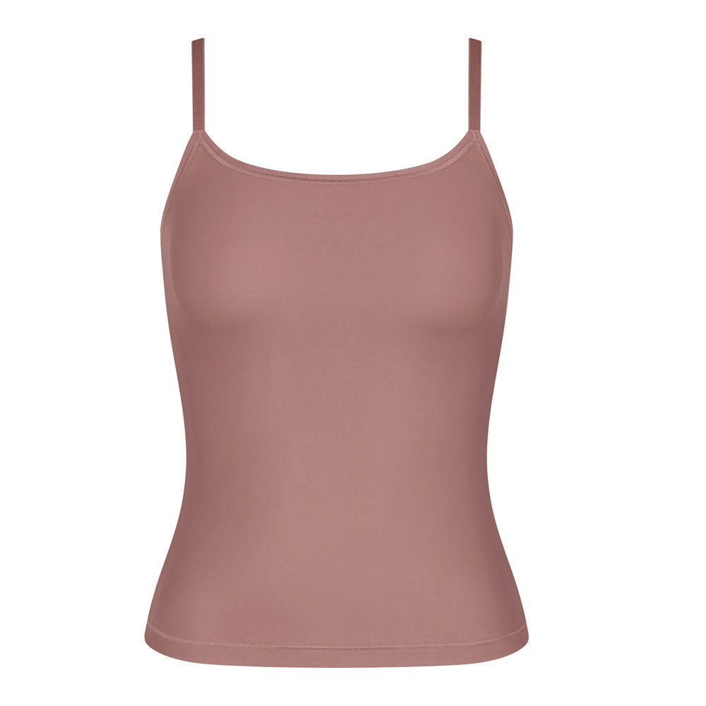 Shirt aus der Frauenunterwäsche-Serie SOFT ADAPT von der Marke Sloggi, Farbe: cacao, Produktfoto