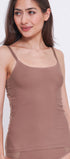 Shirt aus der Frauenunterwäsche-Serie SOFT ADAPT von der Marke Sloggi, Farbe: cacao, Vorderansicht